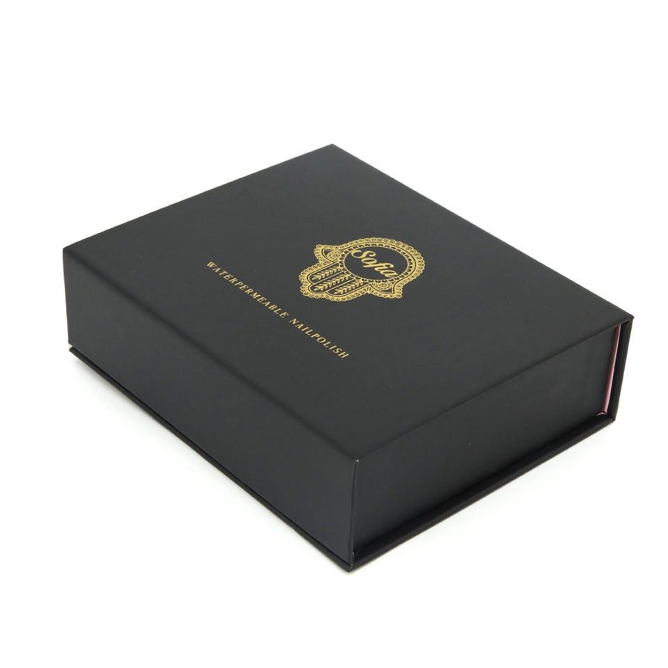 Book-shaped magnetic box